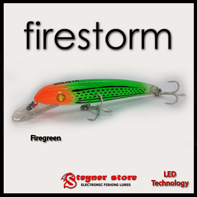 Balista Firestorm 120 Shallow LED fishing Lure – steynerstore